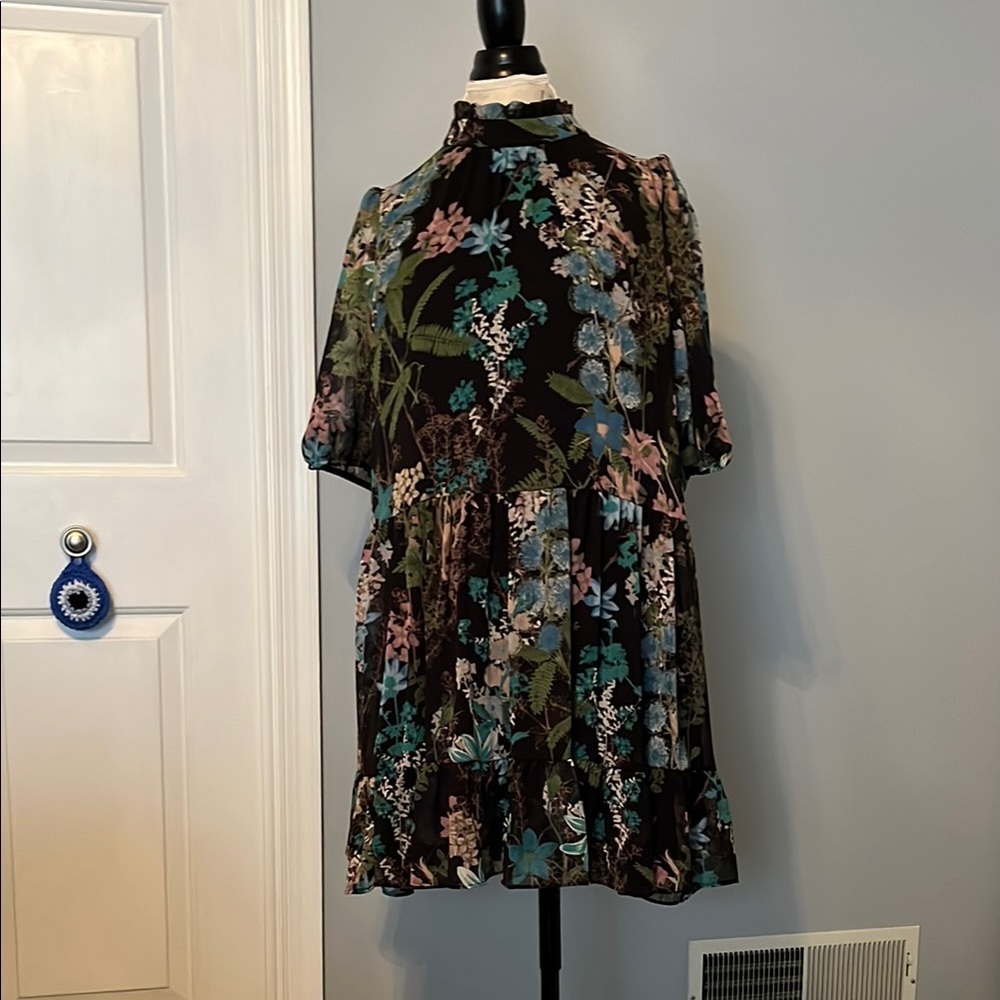 Melonie Floral Print Dress
